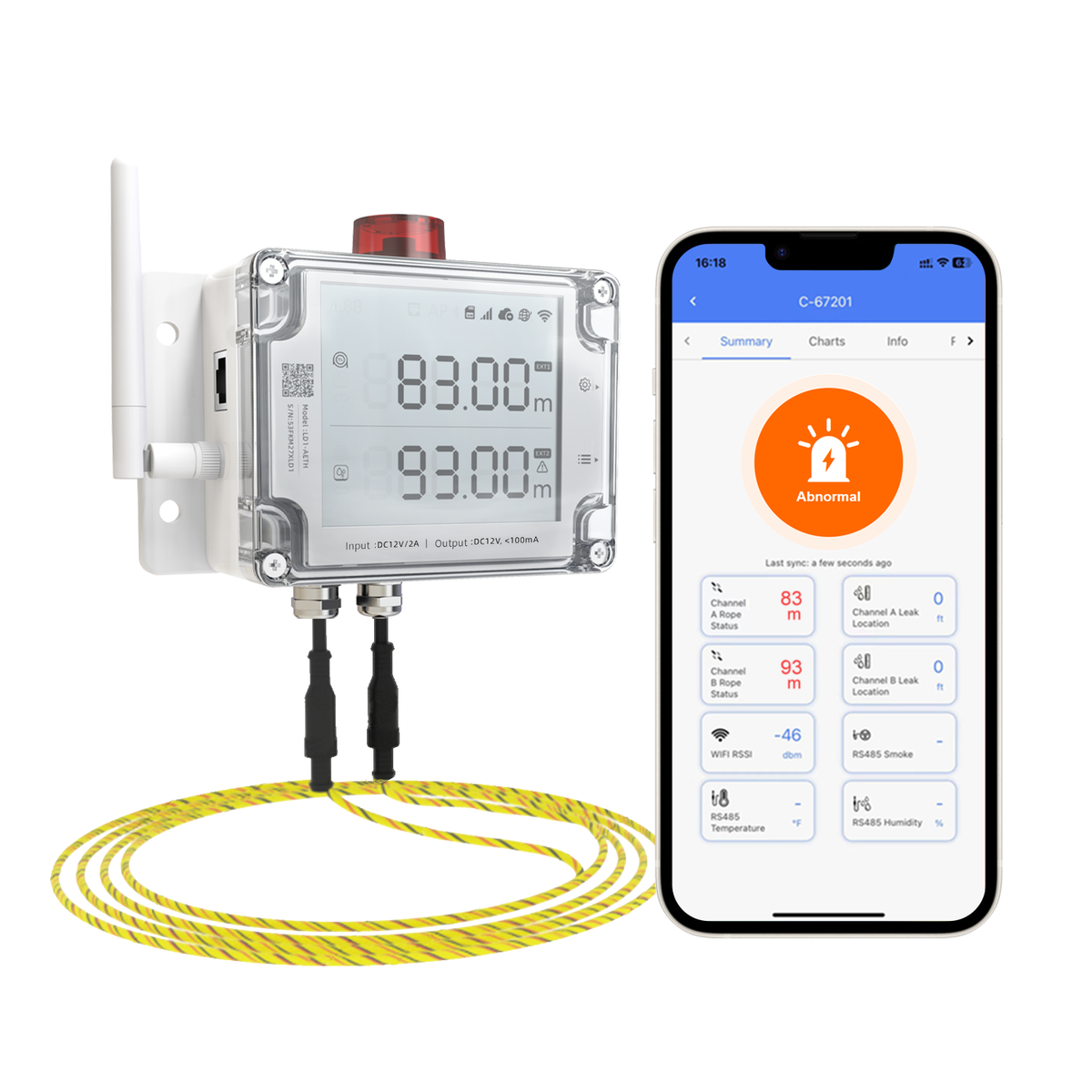 UbiBot Temperature Humidity Sensor: WiFi, Cellular & RJ45 Ethernet