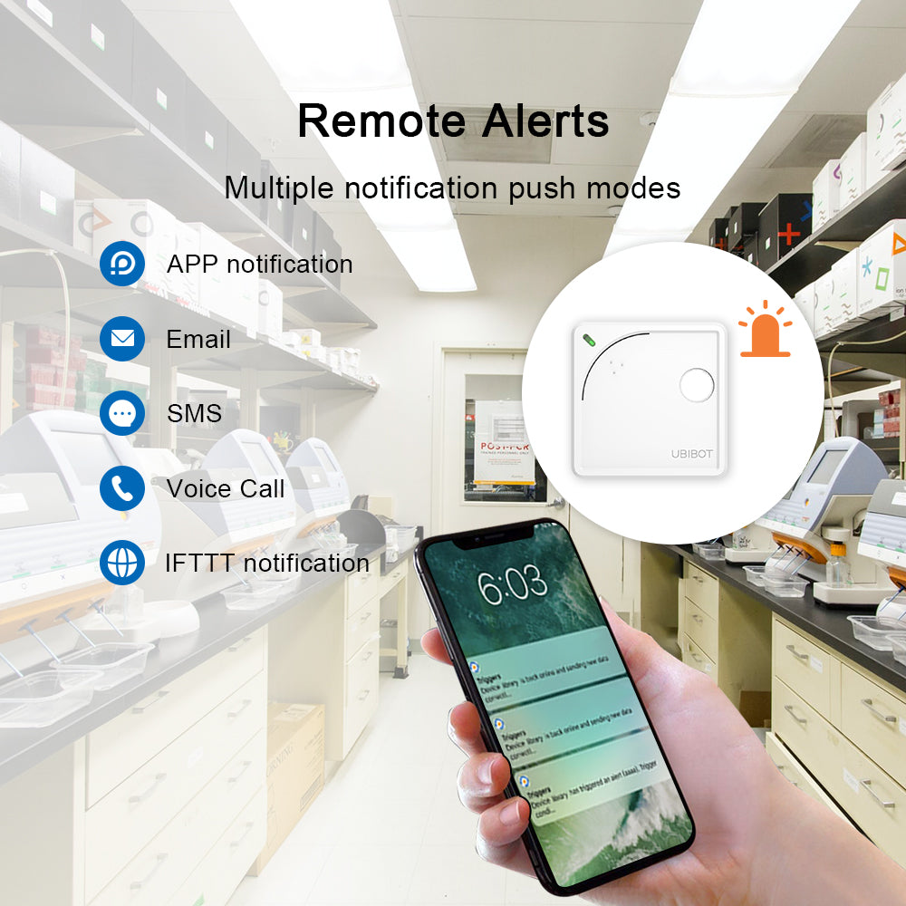 UbiBot WiFi Environment Sensors  Wireless Temperature Monitoring System