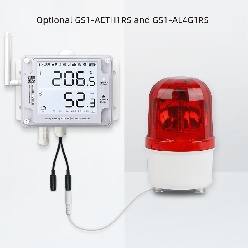 UbiBot GS1-AETH1RS Cloud-based WIFI and Ethernet Temperature