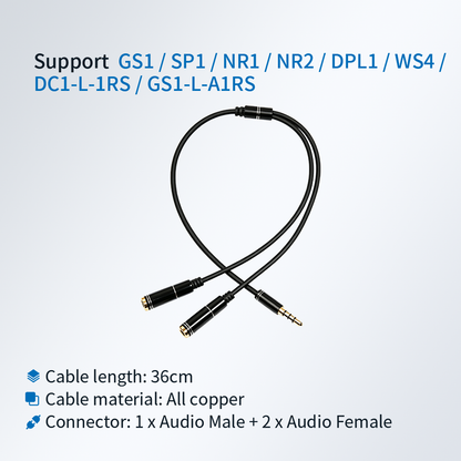 UbiBot Audio Plug Splitter