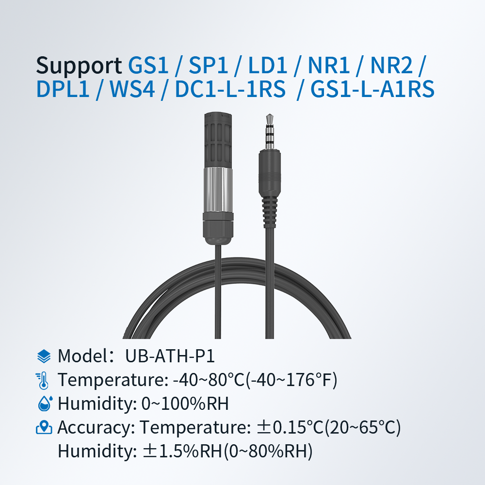 High-Precision Air Temperature & Humidity Probe - Audio