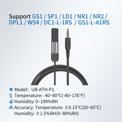High-Precision Air Temperature & Humidity Probe - Audio