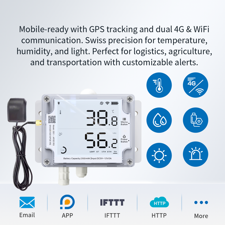 Buy UbiBot WS1, WS1 Pro WiFi Light, Temperature Sensors & Probe ...