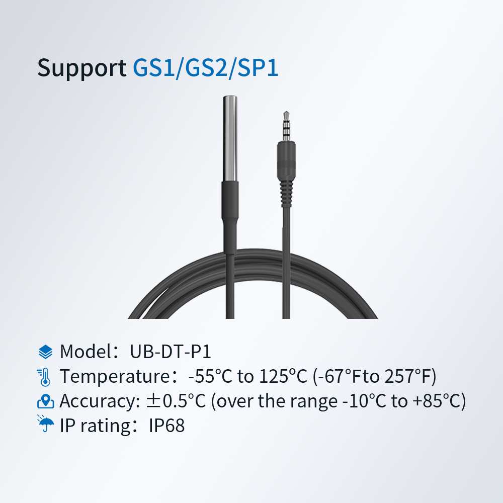 DS18B20-Audio TEMPERATURE PROBE