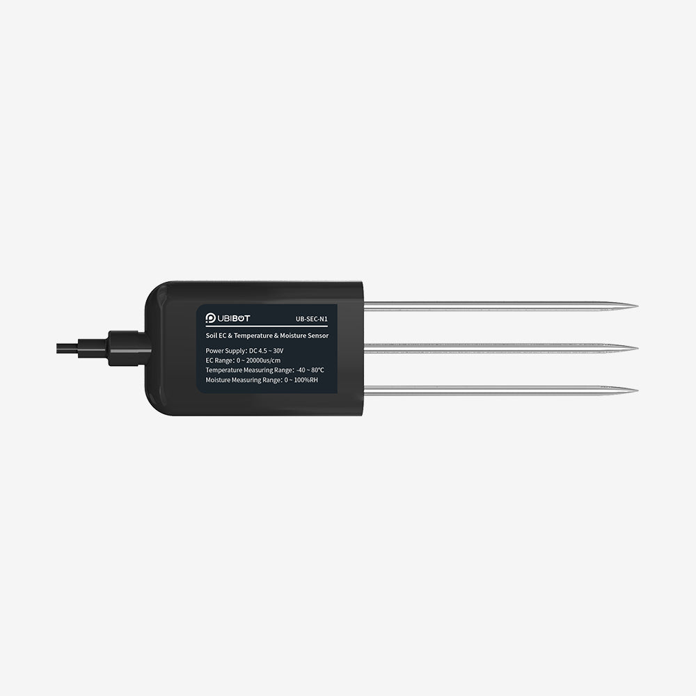 Soil EC & Temperature & Moisture Sensor UB-SEC-N1 – UbiBot Online Store