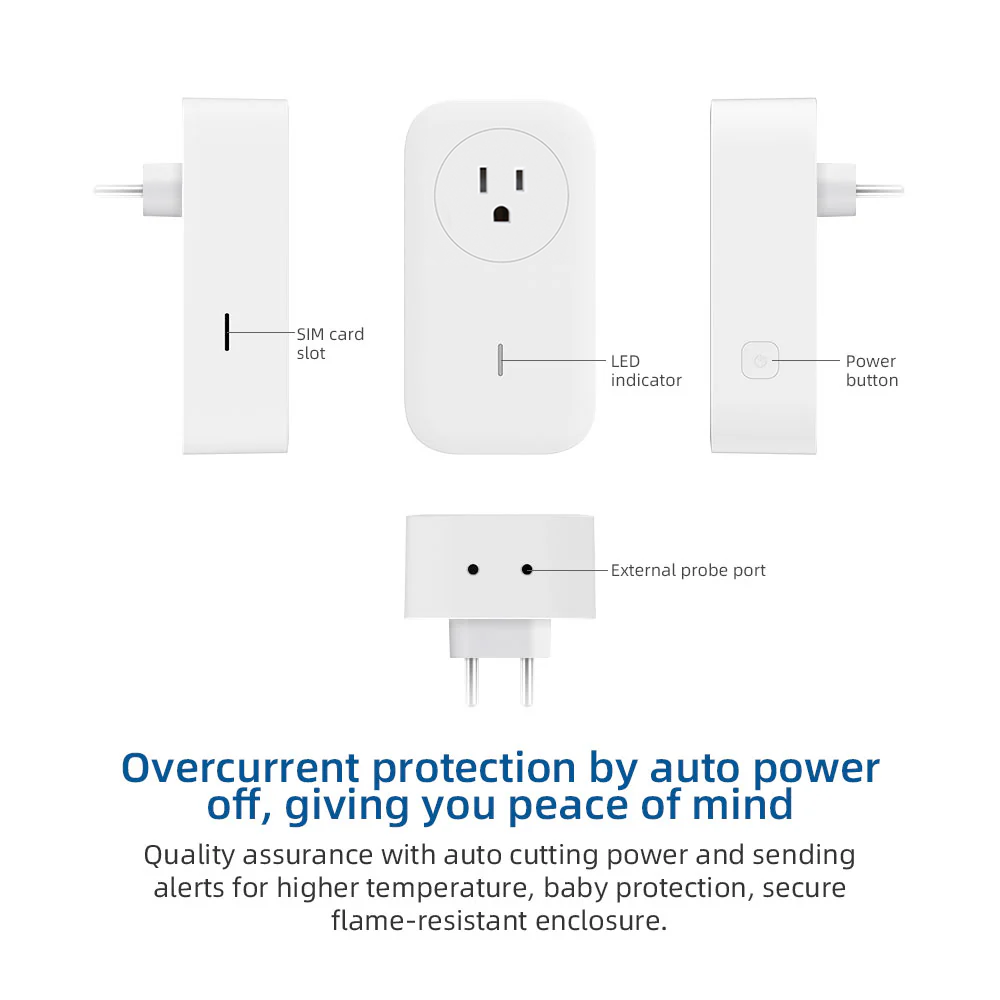 Ubibot Smart Plug - SP1 WiFi 2.4GHz only Version