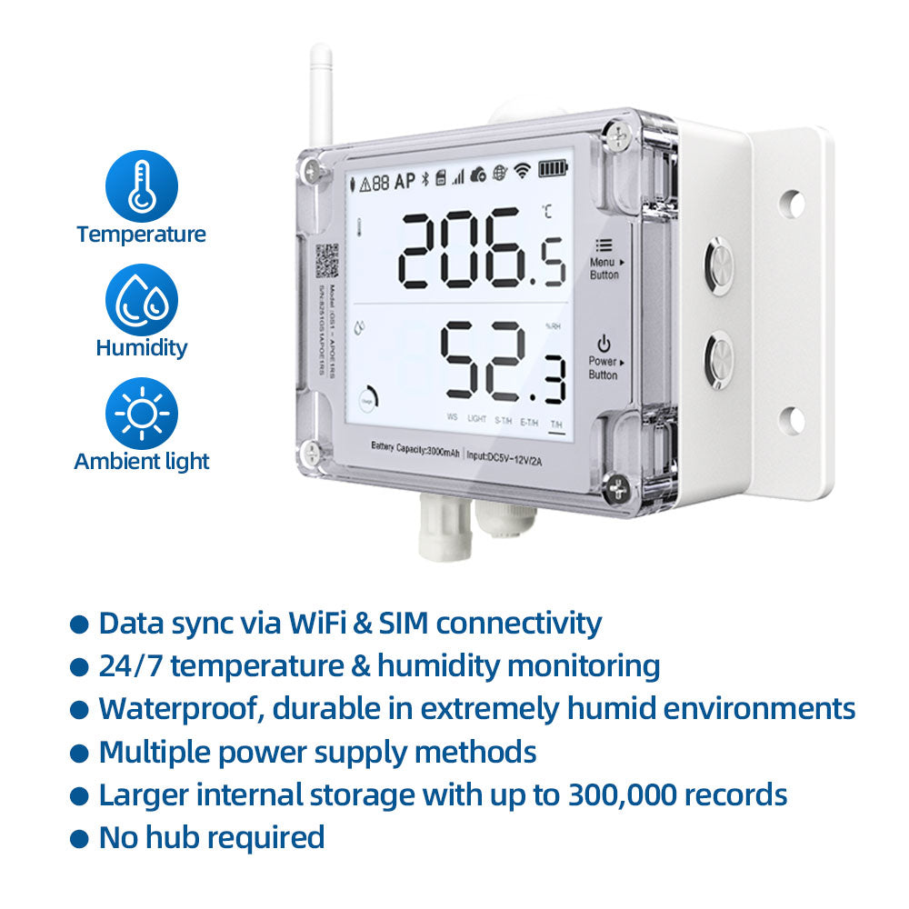 Humidity Sensitive Device UbiBot GS1 Temperature and Humidity Sensing Device – UbiBot Online Store