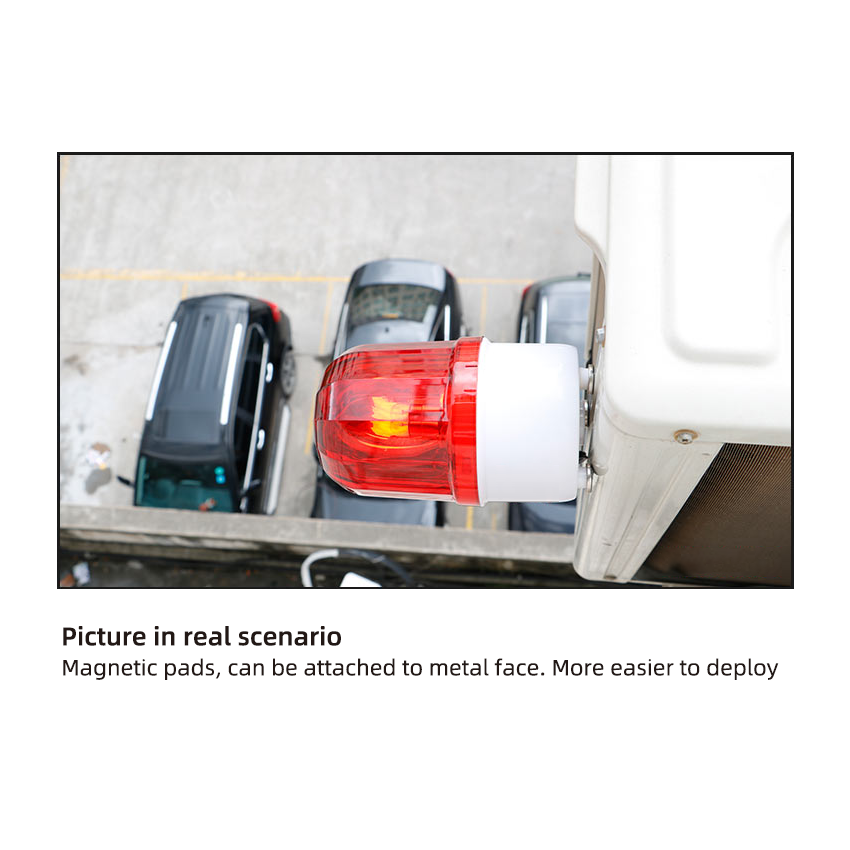 Ubibot ストロボ ライトとサイレン アラーム